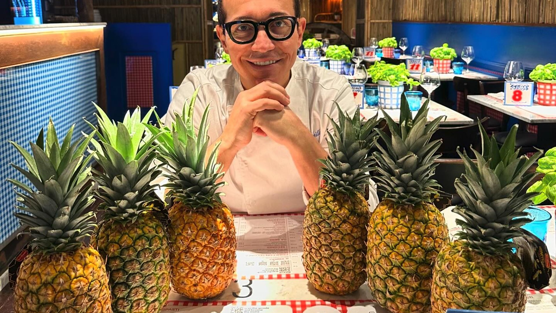 nápolyi ananászos pizza