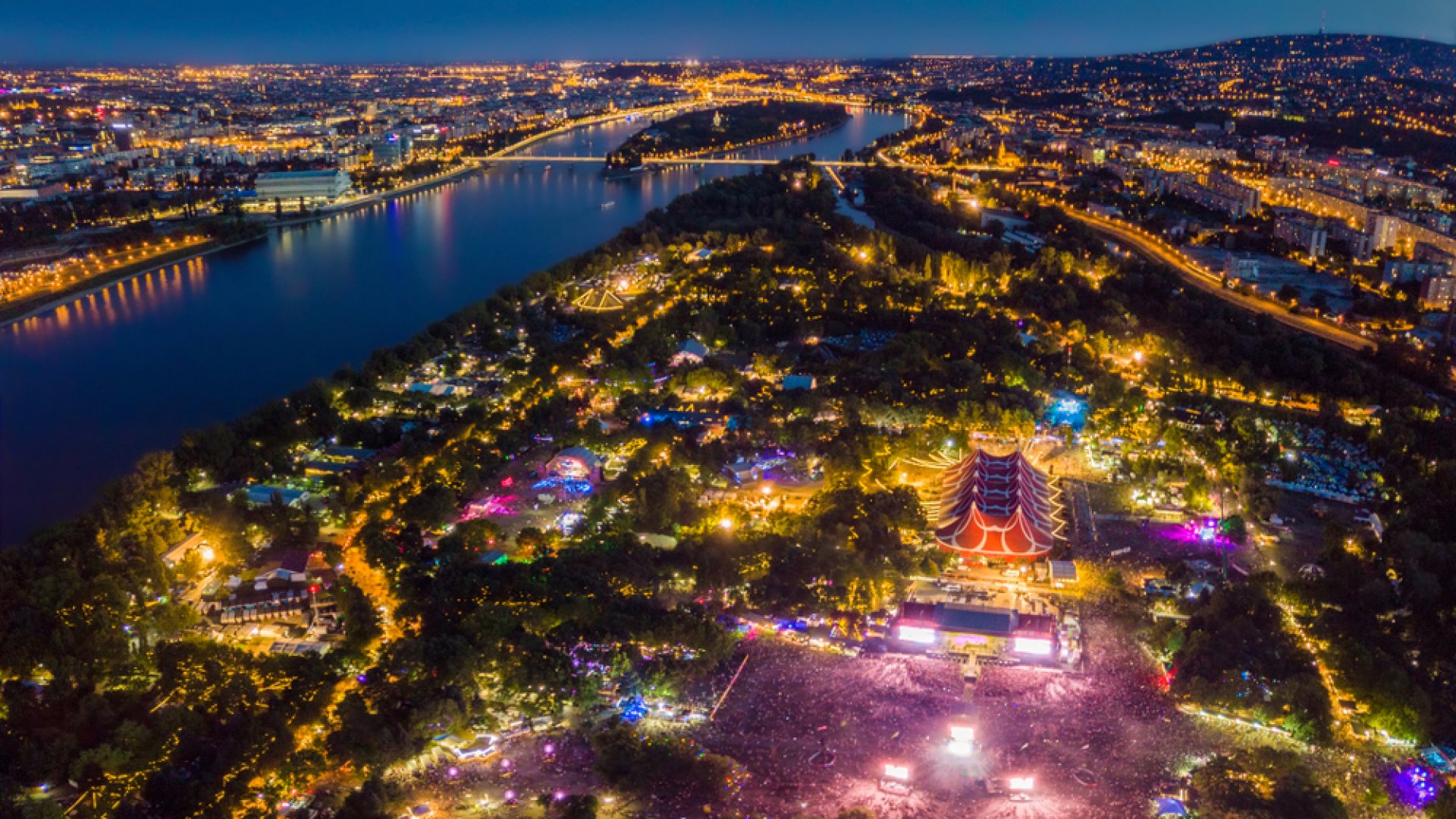 Sziget Fesztivál több ezer négyzetméteren Sziget több ezer négyzetméteren 2023