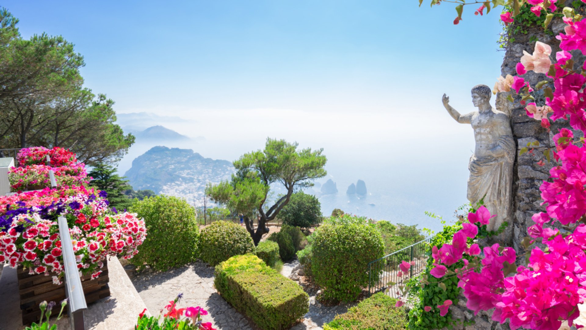 Capri látnivalói Capri legszebb helyei
