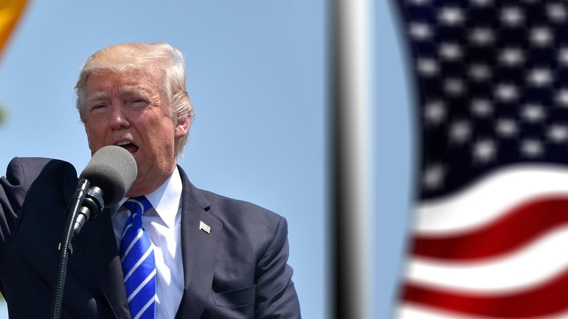 Világjárvány és az amerikai elnök Donald Trump