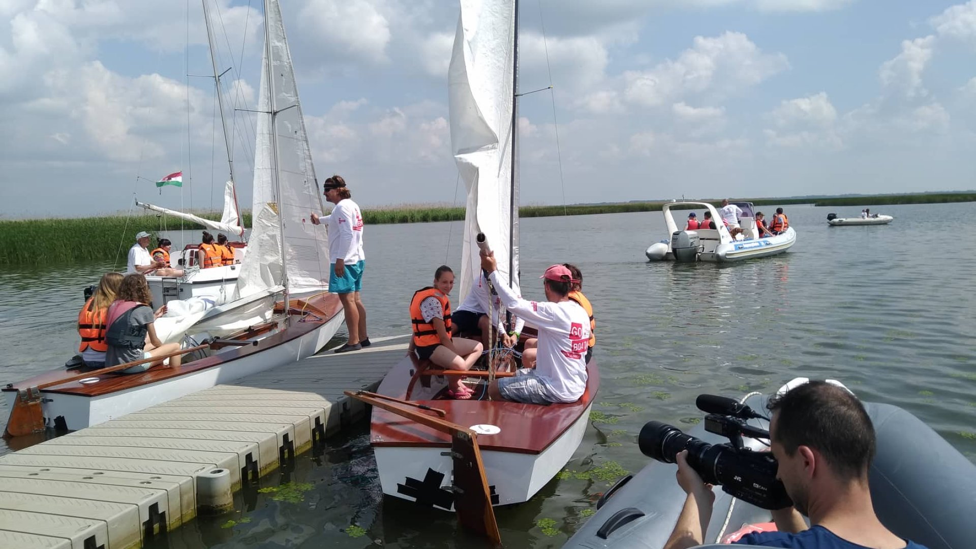 Vitorlás nyíltnap a Tisza-tavon Vitorlás nyíltnap a Tisza-tavon