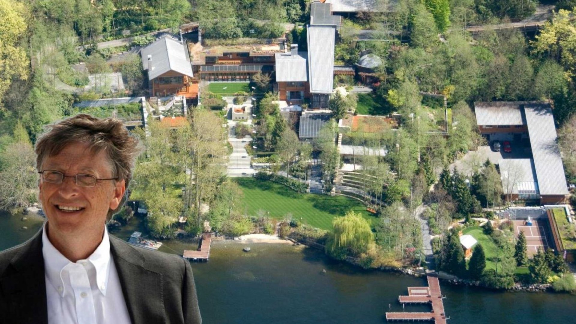 Ekkora luxusban él Bill Gates Medinában Íme néhány izgalmas tény Bill Gates otthonáról