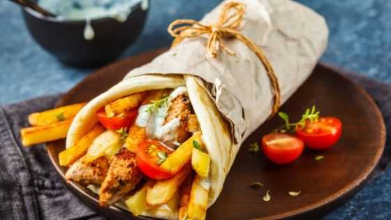 Autentikus görög gyros recept házi pitával