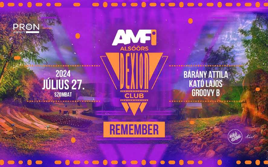 Dexion Remember Party, Bárány Attilával, Alsóörs AMFI 2024.07.27