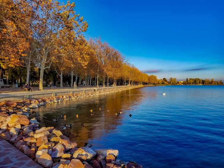 Kékszalag sétány Balatonfüred