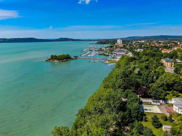 Balatonfüred nevezetességei: túrázó helyek Balatonfüreden