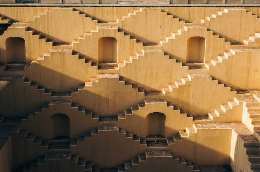 A világ egyik legkülönlegesebb helye – Chand Baori, India több százéves műemléke