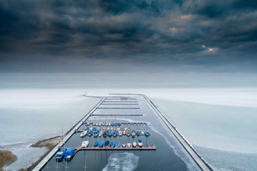 Téli kirándulások a Balatonon