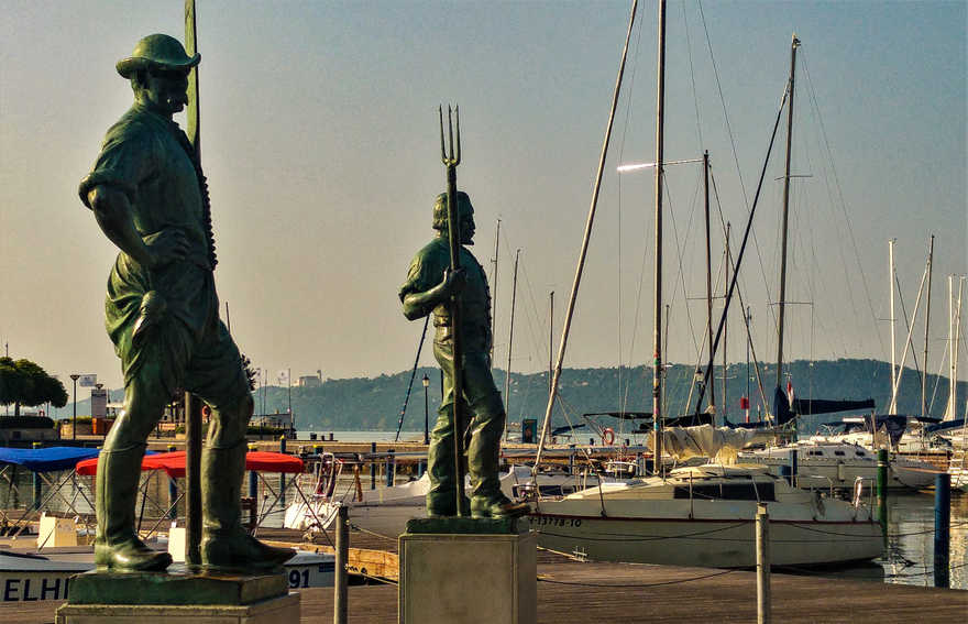 Új strand Balatonfüreden