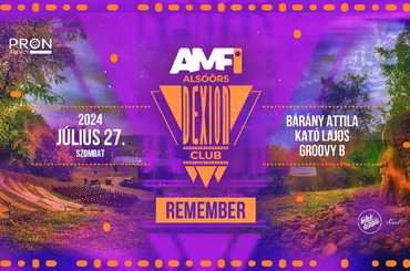 Dexion Remember Party, Bárány Attilával, Alsóörs AMFI 2024.07.27