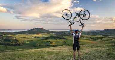 Budapest és Balaton közötti kerékpárút