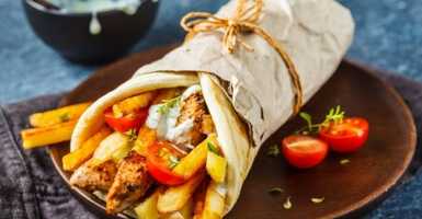 Autentikus görög gyros recept házi pitával