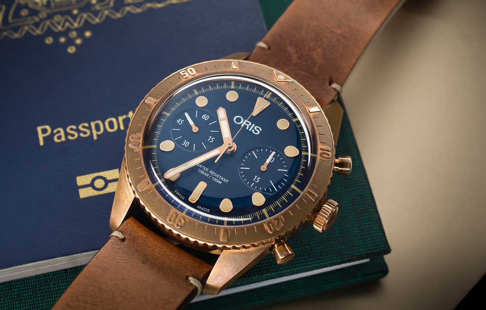 A gyönyörű limitált kiadású Oris Carl Brashear Chronograph