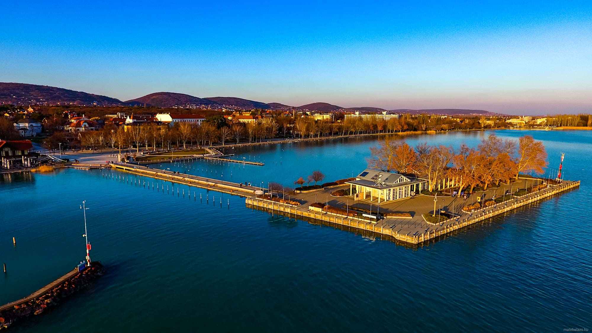 Tagore sétány Balatonfüred