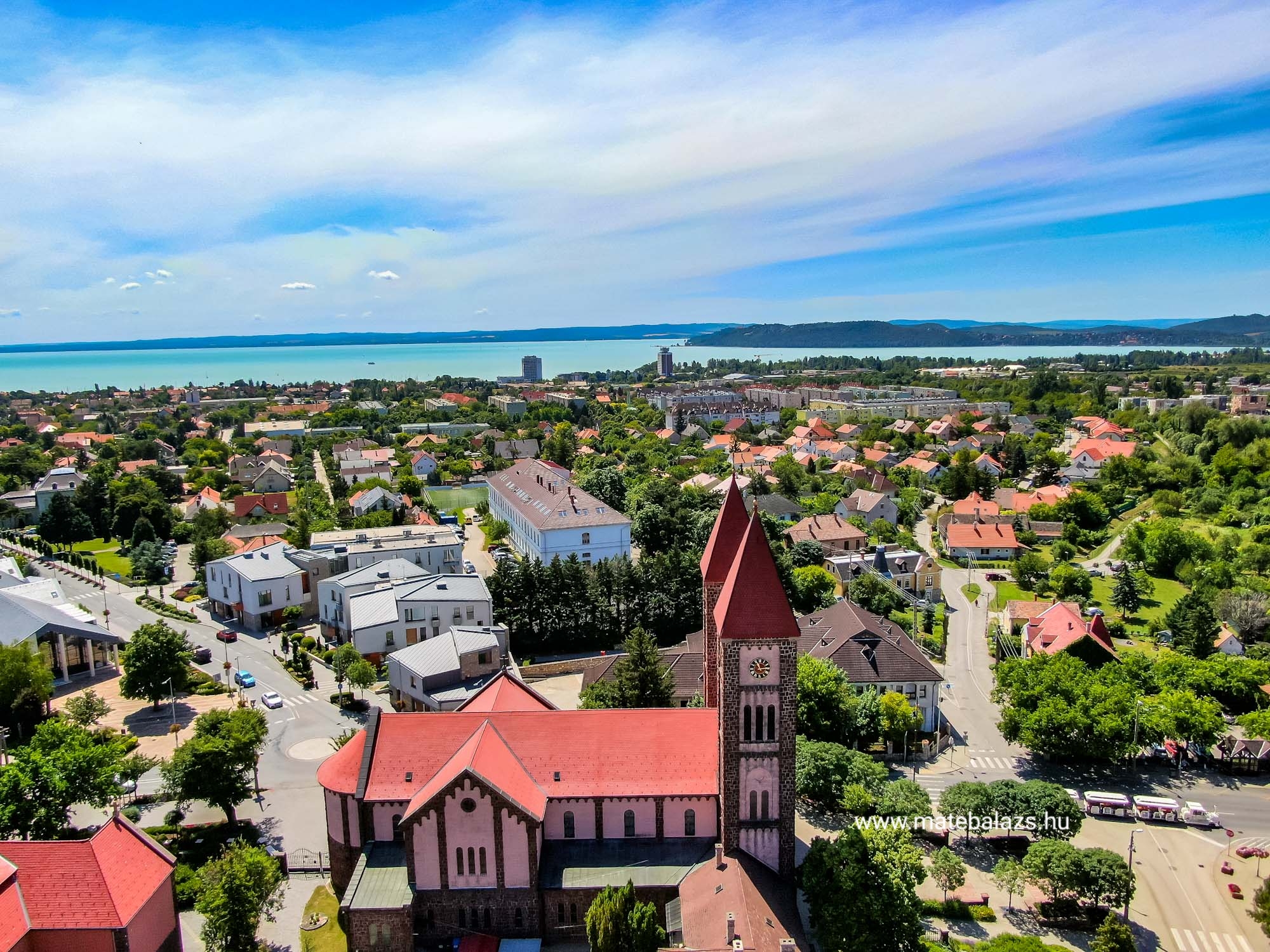 Vörös templom Balatonfüred