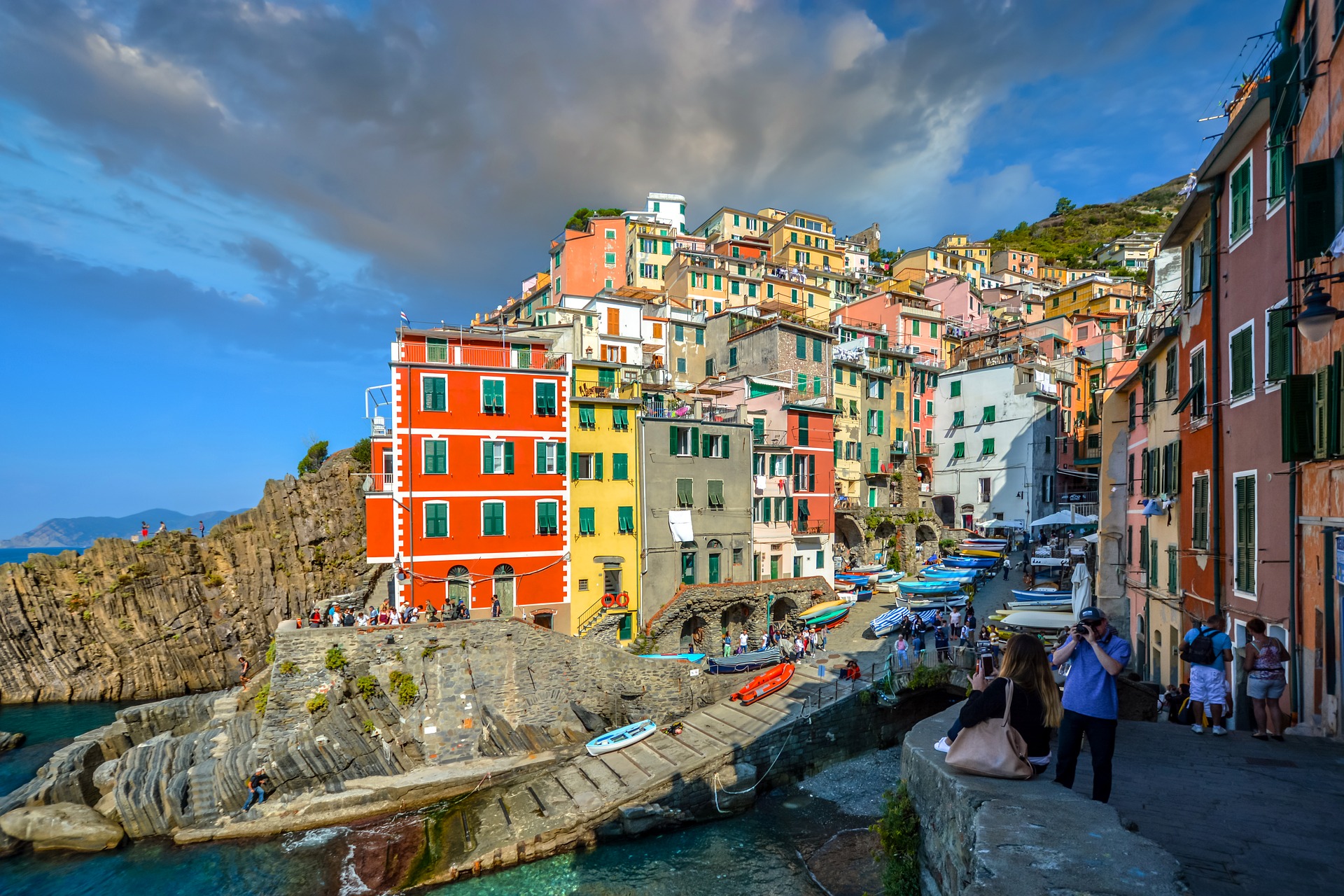 Cinque Terre: Riomaggiore, Olaszország