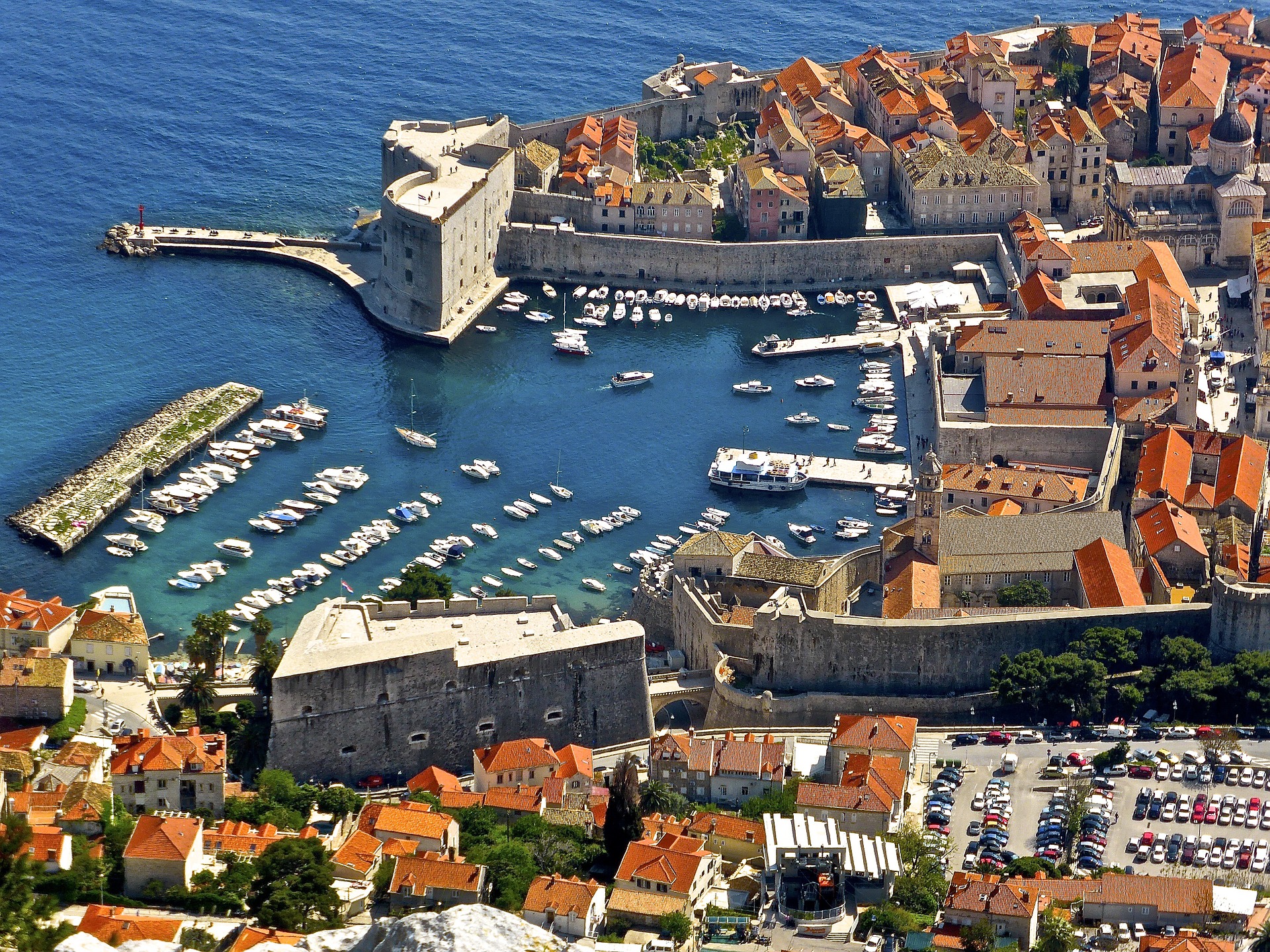 A legszebb sziget Hvar, Dalmácia, Horvátország