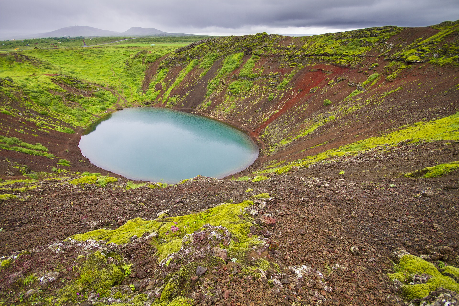 10 legszebb tó Európában: Kerid kráter-tó