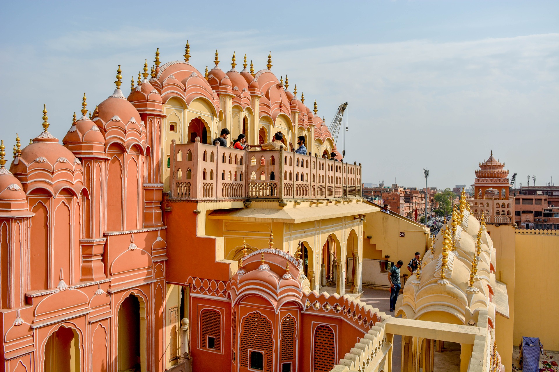 A világ legszebb palotái között: Hawa Mahal – Dzsaipur, India