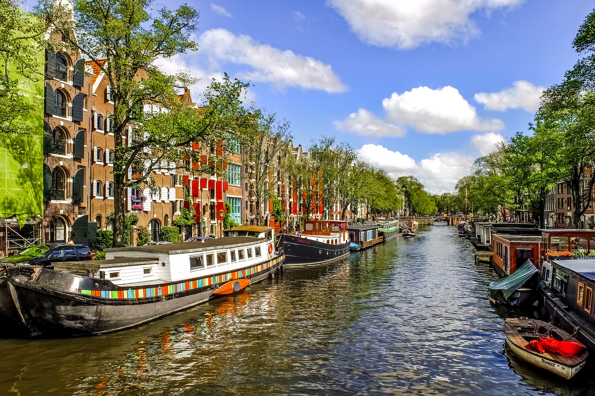 Legjobb tavaszi európai úti cél Amszterdam