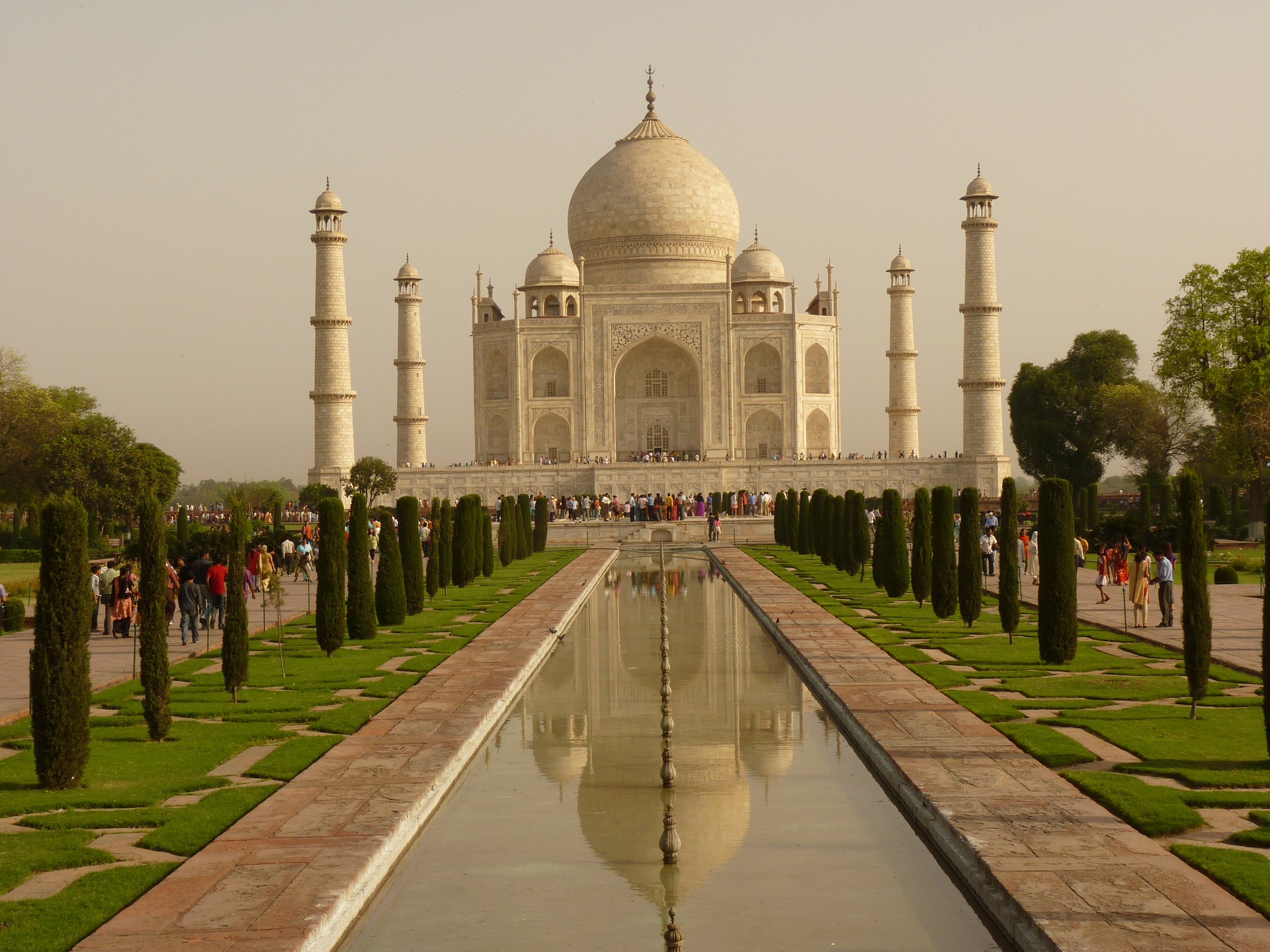 Taj Mahal, India: romantikus épület