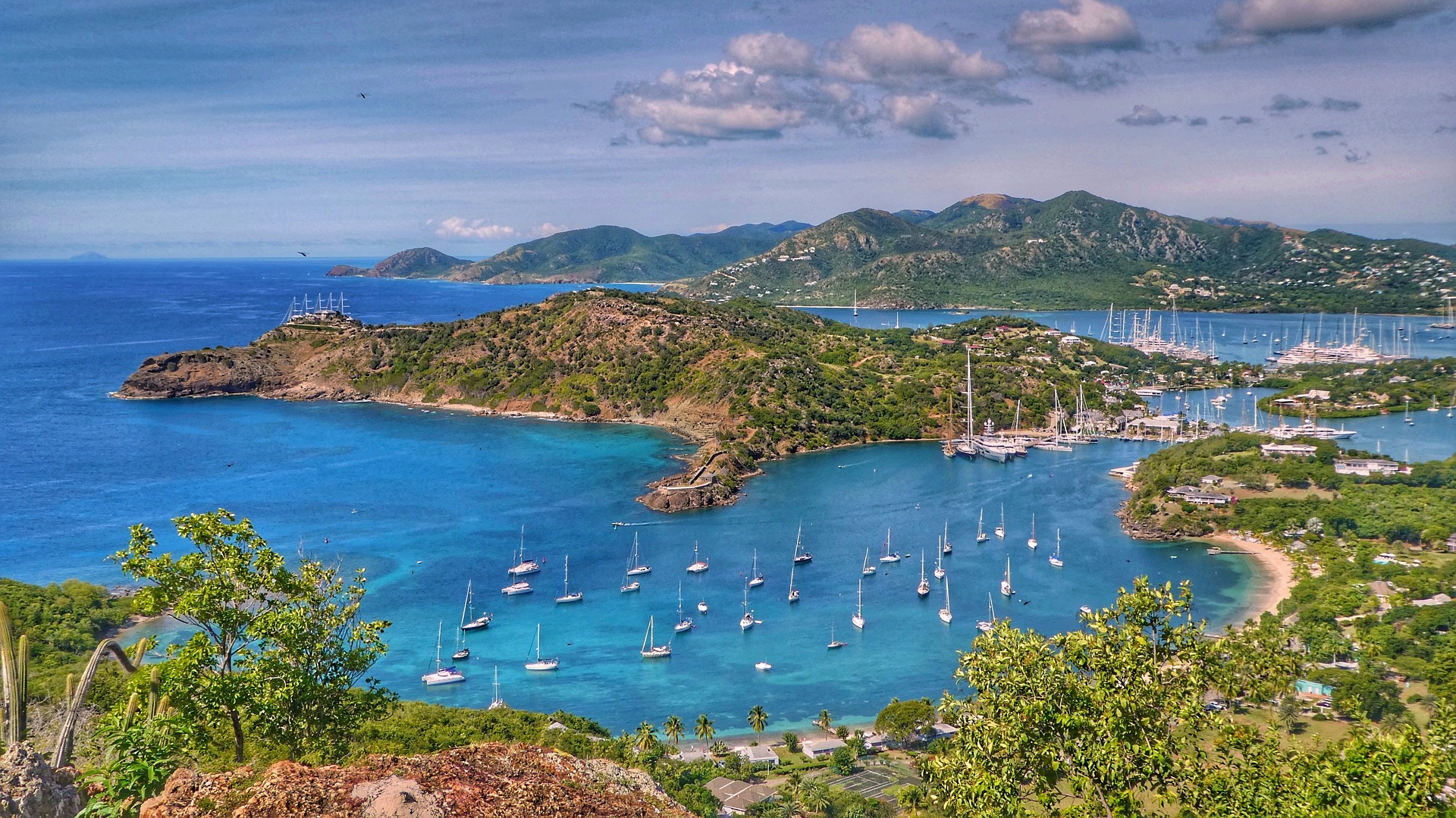 Legjobb helyek vitorlázáshoz: Antigua és Barbuda szigete